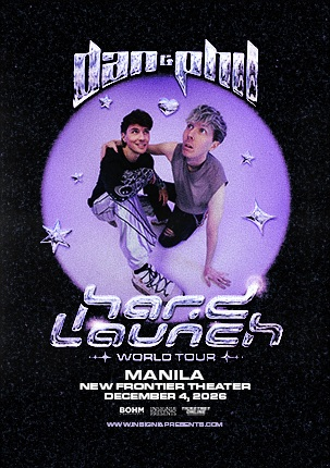 DAN AND PHIL — Hard Launch World Tour background